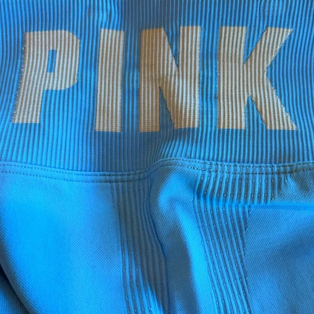 Victoria's Secret PINK Active‎ Seamless High Waist Leggings Blue Women's Small